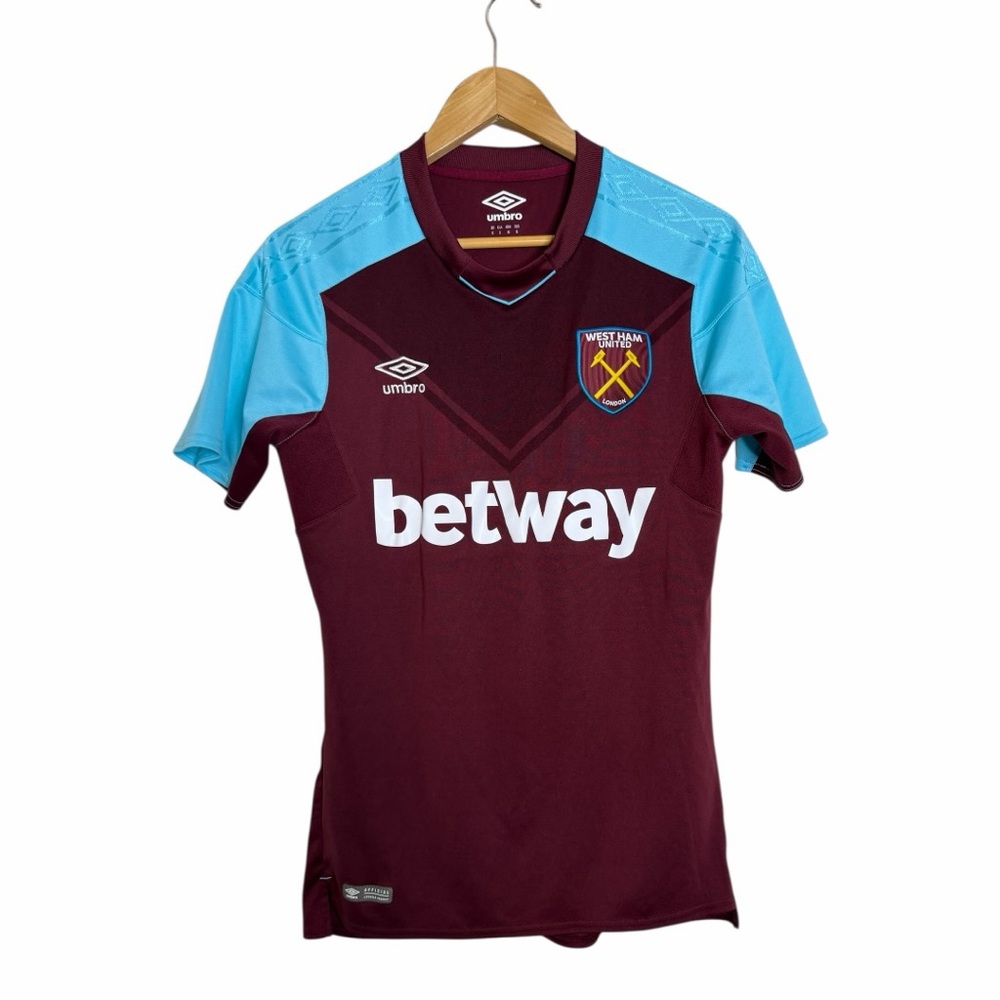 Umbro West Ham United Maroon and Blue Jersey S
